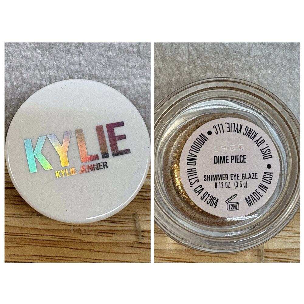 Kylie Cosmetics Shimmer Eye Glaze DIME PIECE Metallic Bronze Limited Edition